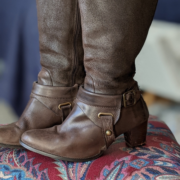 Leather Knee High Boots - Picture 4 of 10